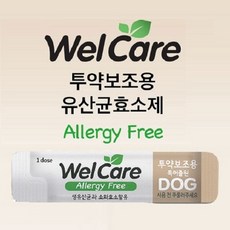 welcare 웰케어 유산균(강아지용) 투약보조제 2.2g, 유산균, 20개 - 웰케어유산균