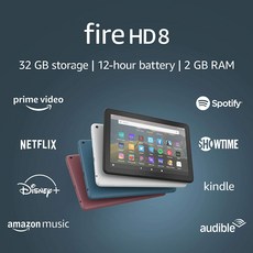 Amazon 아마존 파이어 HD 8 인치 태블릿 32GB 2020년 10세대, 파이어 HD 32기가 플럼