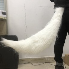 구미호 꼬리 폭스 코스프레 파티 용품 할로윈 마리아 핑크 화이트