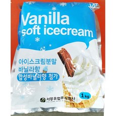 아이스크림분말(바닐라맛 서강유업 1k) X12, 1