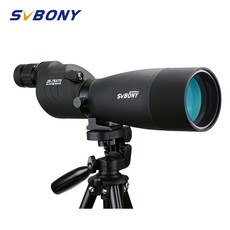 SVBONY SV17 스포팅 스코프 25-75x70mm 줌 방수 스트레이트 180 De 대상 사냥 양궁 망원경 블랙 + 삼각대 F932