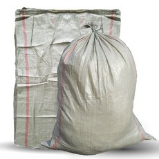 수입 현장용 재활용 폐기물 마대자루 포대자루 120kg 100x120cm, 브라운, 50장
