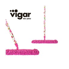[포커시스] [Vigar] 극세사 대걸레_플로랄 Vigar-4586, 1개, 상세 설명 참조
