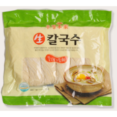 들깨가득 생칼국수 6인분세트(면1kg+들깨스프6봉), 21개, 1kg