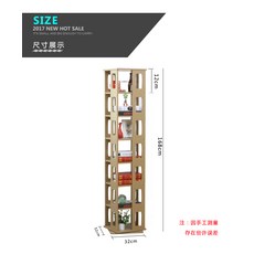 다칸디자인 벽장 ABS 조립형 lp판 cd dvd 수납장 장식장 보관 보관함 원목 엔틱 인테리어 금속, 7 층