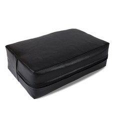 국산 병원용 진찰용 레자 미니사각 베개 블랙 27x16x8cm, 1개