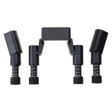 드론랜딩기어 매빅 프로용 확장 높이 익스텐션 피트 지지대 보호대 용수철 프로에 적합, 1) Black, 1개