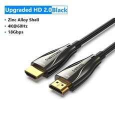 Vention8K HDMI 21 케이블 120Hz 48Gbps 광섬유 HDMI 케이블 초고속 HDR eARC HD 삼성 LG TV 박스 PS5 케이블 HDMI, Upgraded HDMI 2.0_80m