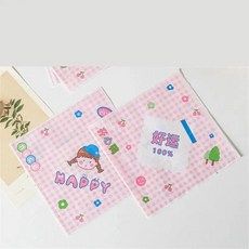 사각 샌드위치 포장지 기름 방지 일회용 음식 토스트 햄버거 종이