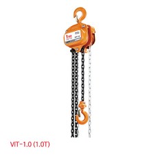 ⊙♭한정판매◎ 체인블럭 VIT 1.0 1톤 호이스트윈치 5003507 (wiP†♭) UDT 2.5m 10.5kg, 1개, ☞ 해당 상품 선택하기_Isshop™