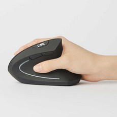 CANZ 버티컬 무선마우스 손목보호 인체공학설계