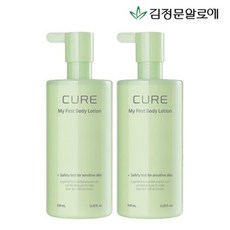 김정문알로에 [시크릿특가][김정문알로에] 큐어 마이 퍼스트 바디로션 500ml 2개