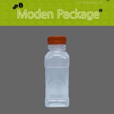 사각 쥬스페트병 200ml, 주황색, 315개