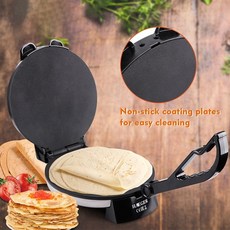 12 인치 팬케이크 기계 rotimatic roti maker non-stick, 1개