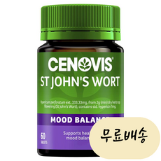 세노비스 세인트존스워트 성요한초 무드 밸런스 John's Wort 60정, 1개, 60개