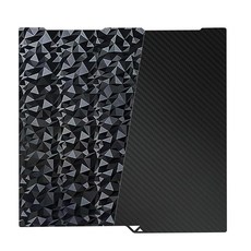 HysiPrui 3D Printer Build Plate for Anycubic Kobra S1/ S1 Combo 264x276mm Black Double Sided Textu, 256x268mm