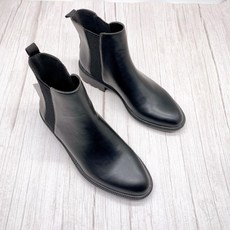 ZARA 숏부츠 자라 스페인 Z식집 2019가을겨울셋트 표면 첼시부츠 신축성 포함원형 헤드디스플레이