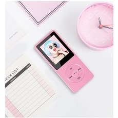 패션 경박 한 휴대용 MP3 플레이어 LCD 화면 FM 라디오 비디오 Hifi 플레이어 게임 영화 전자 책 MusicPlayers 내장 Microphon|하이파이 플레이어|, 1개, CHINA, 파란