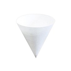 새하얀 꼬깔 원뿔컵 120ml, 2000개입, 1개