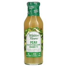 1+1 Walden Farms 페어 앤 화이트 발사믹 비네그레트 드레싱 355ml 12fl, 1개