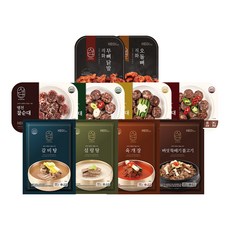 허닭식단[쿠팡단독/본사당일출고] 전 제품 맛보기 패키지(갈비탕/육개장/순대/오돌뼈/무뼈닭발), 1세트