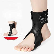 교정기 드롭 발목 다이얼 지원 재활 풋 부목 보조기 발 편마비 발목 지지대, 1개