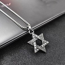 FANSYLI 남성 티타늄 목걸이 패션 펜던트목걸이 기념일 선물 남자 목걸이 남녀공용 목걸이 커플목걸이 발렌타인데이 선물 X2406J08