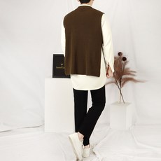 남자옆트임니트조끼