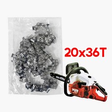 체인 톱날 20x36T 이보트 ECS4600 엔진톱 호환, 1개