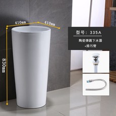 대림 받침/세면기 바트라/세면대 파손 모음전/대림 긴다, D. 335A+ 세라믹 드레너