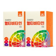 고려은단 멀티비타민 구미, 60회분, 2개