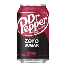 쿨마켓 닥터페퍼 제로 355ml, 5개