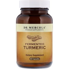 Dr. Mercola 닥터 메르콜라 발효 강황 tumeric 60캡슐, 1개