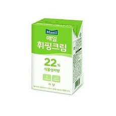매일유업 휘핑크림 1000mlx12팩 이지업크림 휘피크림22% 생크림, 12개, 1000ml