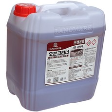 랜드마크코리아 오븐크리너 18.75L 강력기름때제거제 청소약품 주방후황 주방기름때제거제 찌든기름때청소세제 후드청소, 1개