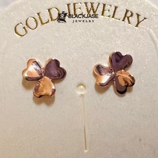 골든듀미니클로버귀걸이