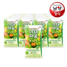 남양 야채채움 키즈 초록 115mlx24팩