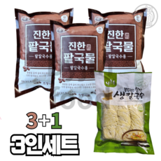 초정식품 진한팥국물+생칼국수 3인분 세트