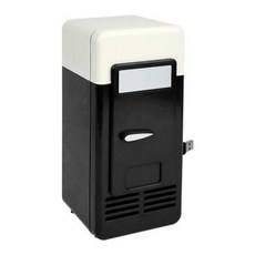 소형 차 음료 냉각 냉장고 고전적인 실용적인 튼튼 5V 탁상용 USB 전기, 01 Black