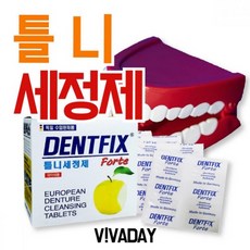 [2N] VT 틀니세정제 덴트픽스 32정 x2Set_DS00237474, 기본