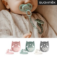 보노미아 쪽쪽이 체인클립 (쪽쪽이스트랩), 아울 핑크(체인), 아울 핑크(체인), 1개