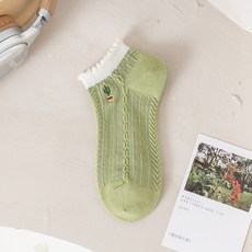 꽃자수면양말