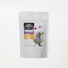 앵무새이유식 에덴페스티벌 프리미엄 멸균이유식 20가지 균형잡힌 영양소 400g