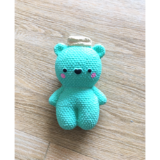 칼리 라텍스 베어 반려견 장난감 11cm, 1COLOR, 5개