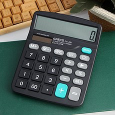 2중 파워 태양열 전자계산기 12자리 계산기 게산기