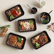 [밀투고] 냉동 단백질도시락 대용량 양많은 고단백 벌크업 다이어트 맛있는 간편 직장인 헬스 식단 닭가슴살 부채살 돈등심