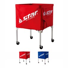  스타 멀티사각볼망 XZ100/볼캐리어, 빨강 XZ100-04 