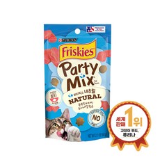 프리스키 파티믹스 네추럴 참치 60g 5팩, 5개