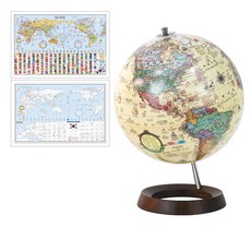 맵소프트타임원목지구본