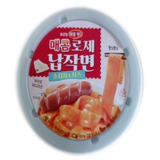 매콤로제납작면